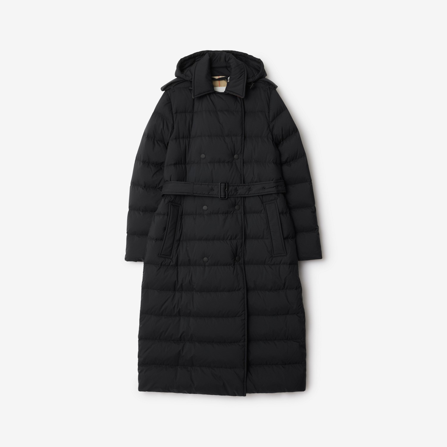 버버리 퍼퍼코트 블랙 레귤러핏 81103161