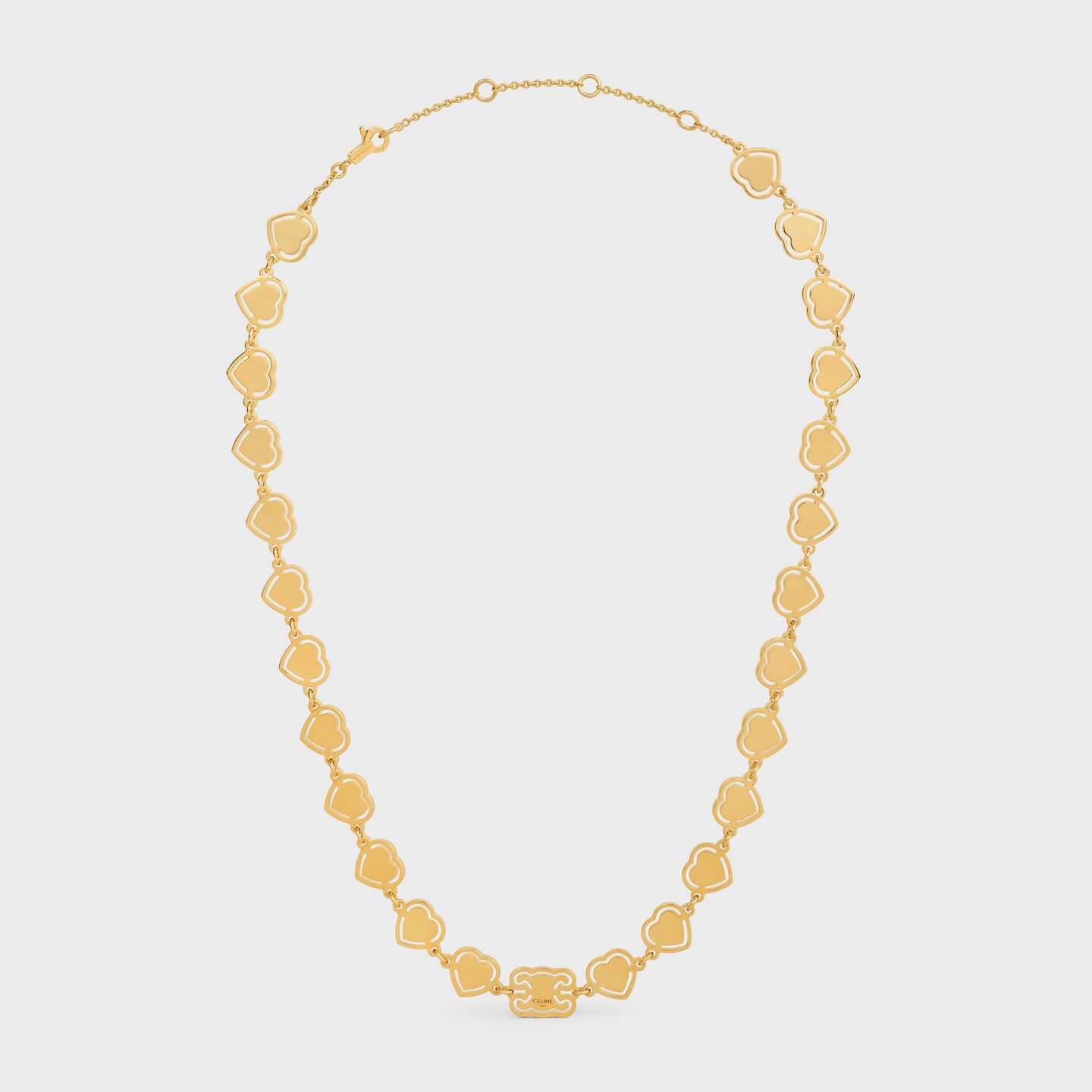 셀린느 목걸이 브라스 조정 가능 골드 461HE6BRA35OR