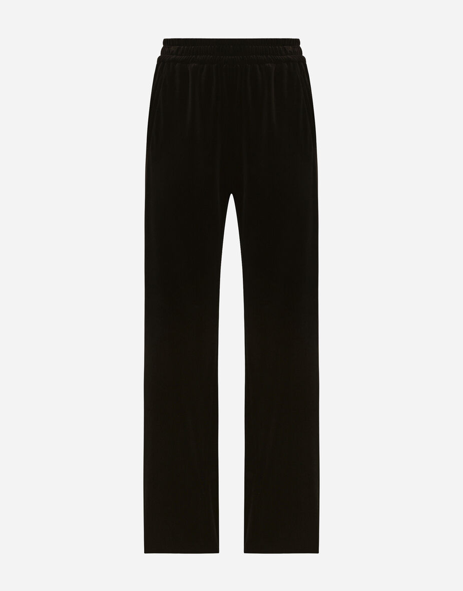 돌체앤가바나 조깅팬츠 슬림핏 블랙 FTC1GTFUWD6N0000