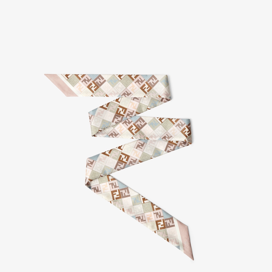 펜디 스카프 실크 FXT011AUMDF0VG2 베이지