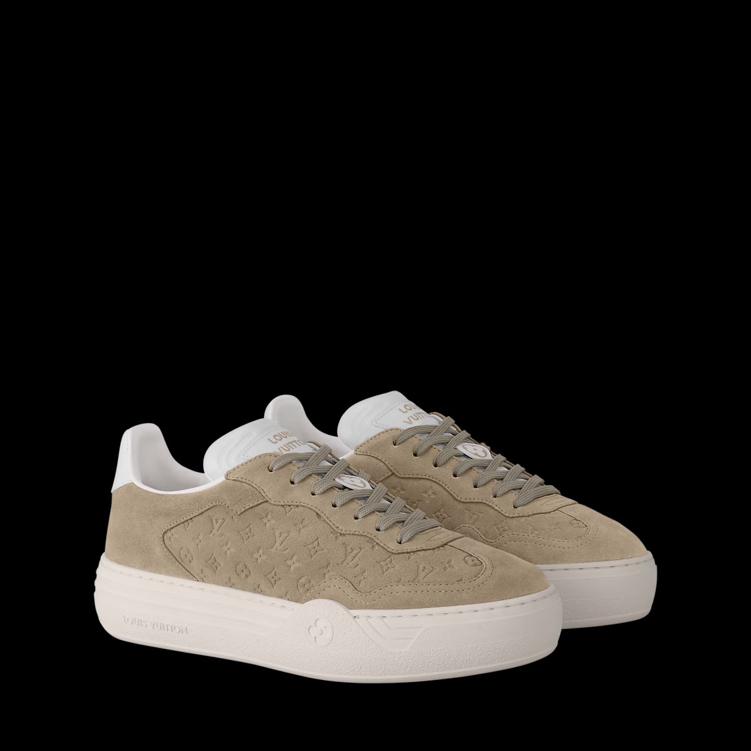 루이비통 스니커즈 베이지