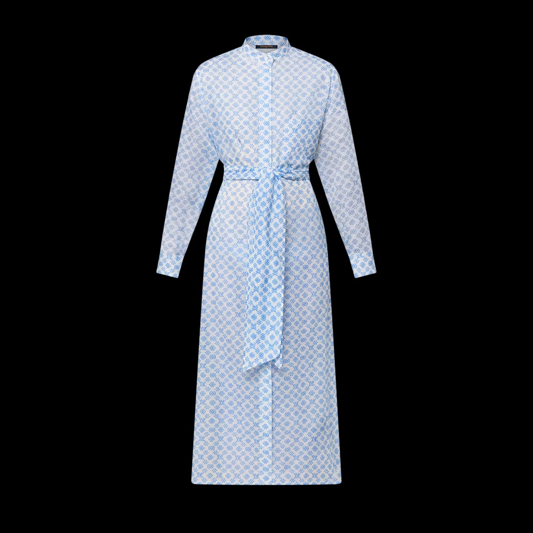 루이비통 셔츠 드레스 3D 모노그램 스타일 코드 1AHI06