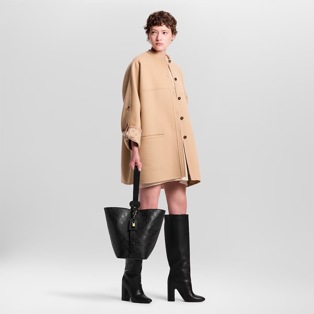 루이비통 가방 올인 GM 블랙 모노그램 엠프레인트 가죽 투인원 디자인 스타일링 가능 스타일 코드