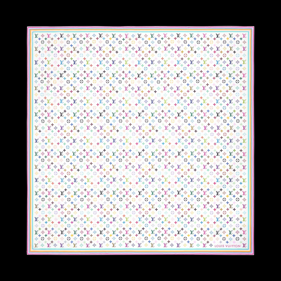 루이비통 숄 모노그램 멀티컬러 화이트 M94974