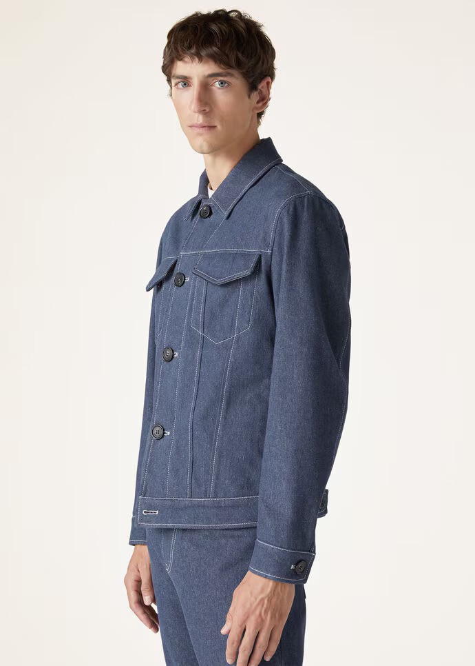 로로피아나 자켓 슬림핏 FAN9984_W13K